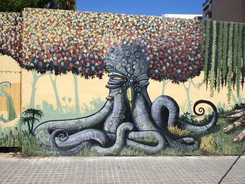 Street Murals: Tree Theme.